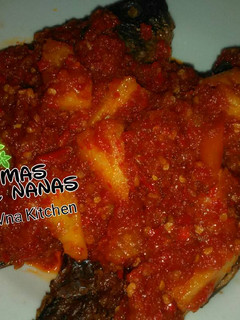 Foto resep Ikan Mas Sambal Nanas