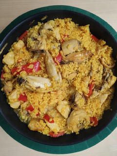 Una foto de Arroz con pollo