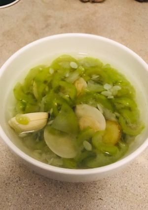 絲瓜蛤蜊湯 的食譜成品照片
