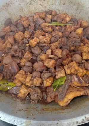 Foto resep Krengsengan tempe ati ampela