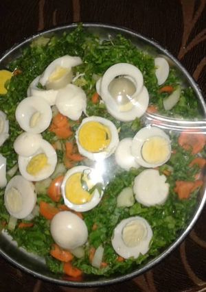A picture of Lettuce salad.