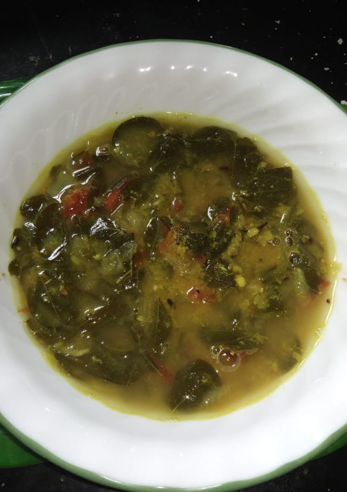 முருங்கைகீரை மிளகு சூப் செய்முறை முக்கிய புகைப்படம்