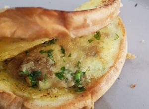 Foto resep Garlick mozza bread ala OHAYOU! CHEESE TOAST