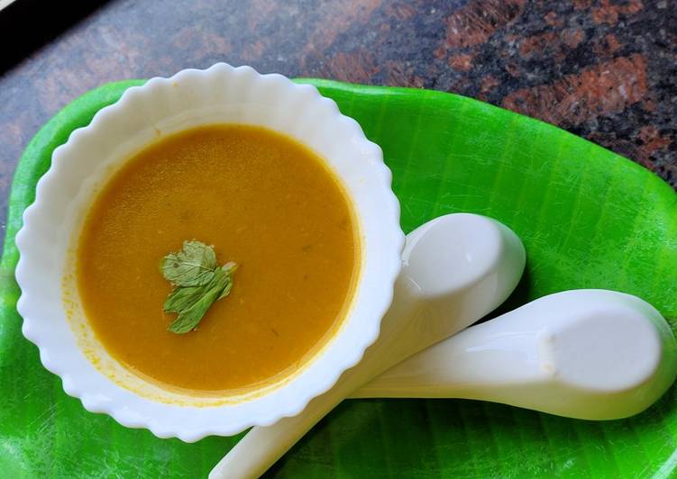 Simple Way to Cook Yummy Pumpkin carrot soup