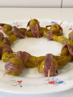 Una foto de Gildas, el aperitivo perfecto