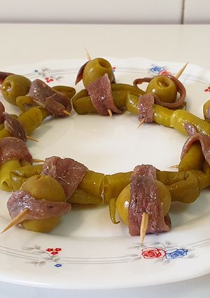 Una foto de Gildas, el aperitivo perfecto