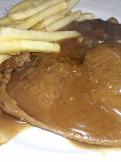 Una foto de Bifes a la mostaza