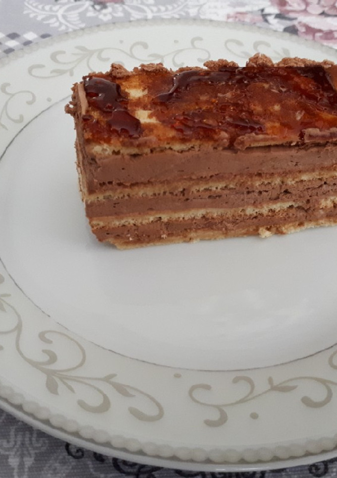 Una foto de Tarta dobosh