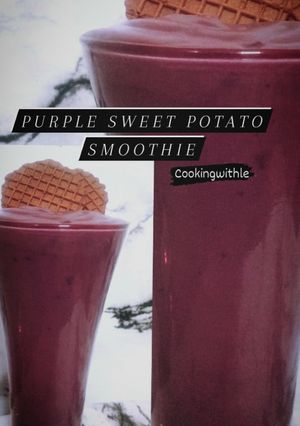 Foto resep Purple sweet potato smoothie