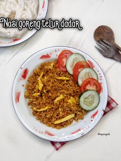 Foto resep Nasi Goreng Telur Dadar