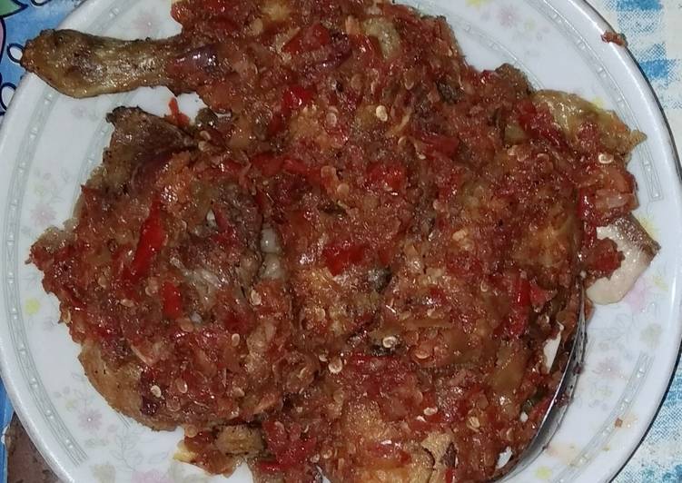 Resep Ayam geprek simple Anti Gagal