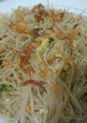 Foto resep Bihun jagung pedas