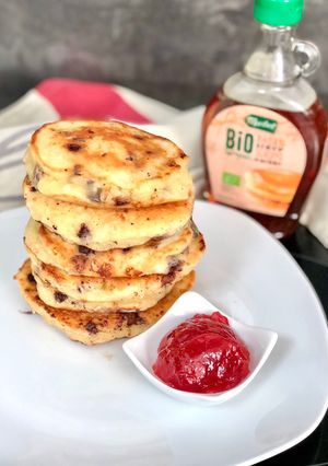 Une photo de Pancakes aux pépites de chocolat