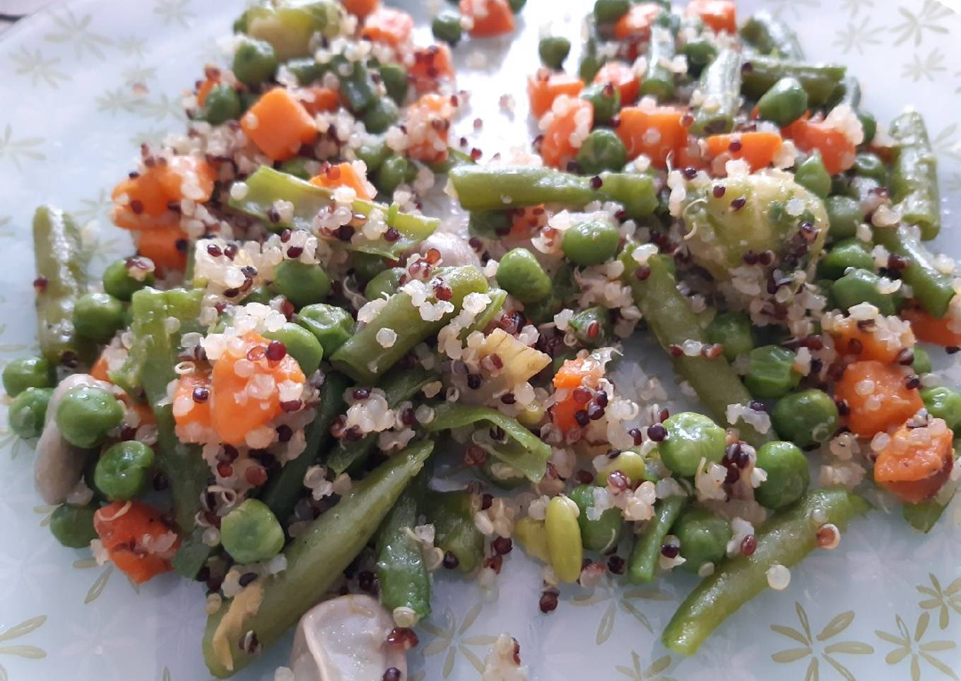 Menestra de verduras con quinoa
