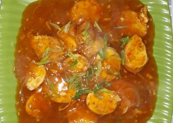 Resep Populer Tofu Saus Asam Manis Sedap