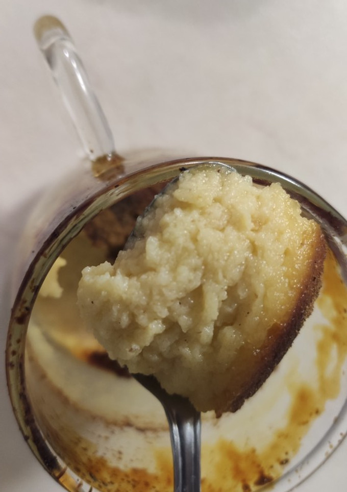 Una foto de Bizcocho esponjoso de manzana y pera, sin harina