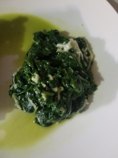 Una foto de KETO: Espinacas parmesanas
