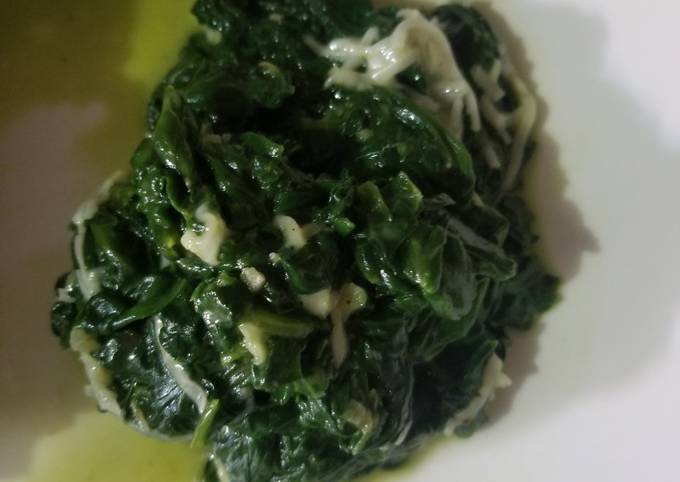 KETO: Espinacas parmesanas Receta de Mariagabriela- Cookpad
