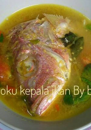 Foto resep Woku kepala ikan By bubu