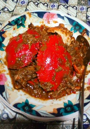 Foto resep Kepiting saus padang