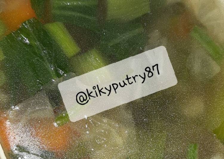 Sayur sop dan pokcoy