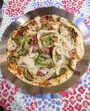 Corned Beef and Onion Pizza