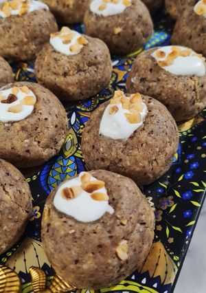 Une photo de Boules noisettes et cannelle