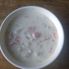 A picture of Vegetable Raita.