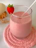 Strawberry 🍓 Milkshake ala Cafe