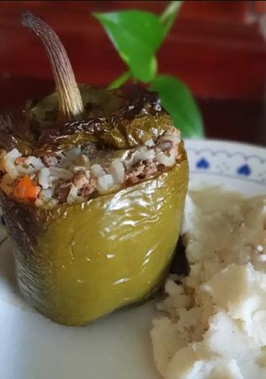 Una foto de Pimientos rellenos 🫑¡Receta N° 300!