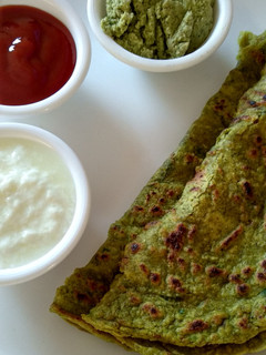 A picture of Green moong-dal dhirde |Green moong dal chila | Moong dal dosa.