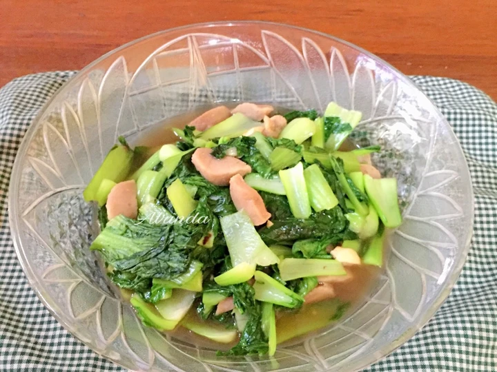 Langkah Gampang Membuat Resep Tumis Pakcoy Baso Sapi Sederhana Anti Ribet, Mantap