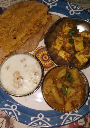 A picture of Chana Daal Ka paratha.