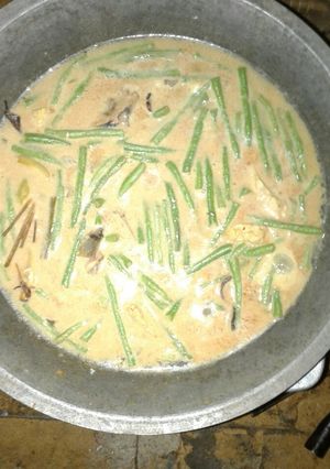 Foto resep Gulai ikan tongkol kacang panjang tempe