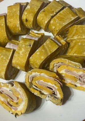 Tojástekercs recept fotója