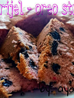 Foto resep Cake nutrijel _ oreo-strawbery