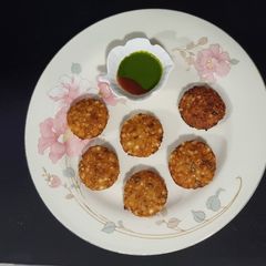 Sabudana vada A picture of Sabudana vada.