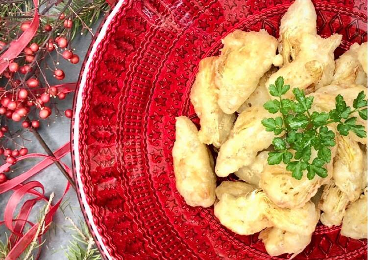 Recipe Of Homemade Fritto Misto Alla Romana Carciofi E Baccala Neples Recette