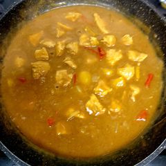 A picture of My Hot & Spicy Chinese Curry 🤩.