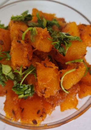 A picture of Pumpkin nu shak.