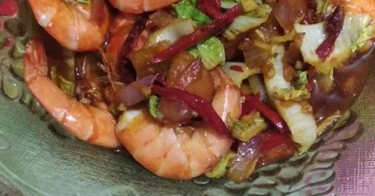 Resep Udang Saos Tiram Oleh Asy Syifa Cookpad