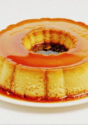 Una foto de Flan Casero