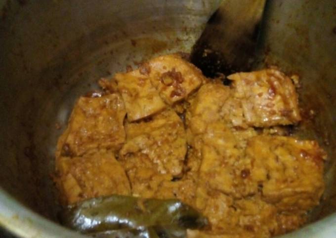 Ini dia! Resep membuat Tahu bacem khas yogya dijamin sempurna