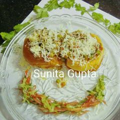 A picture of Masala Pav.
