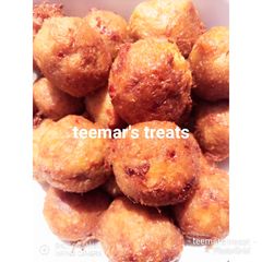 Yam balls A picture of Yam balls.