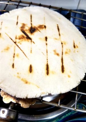 A picture of Awadhi Rice Roti.