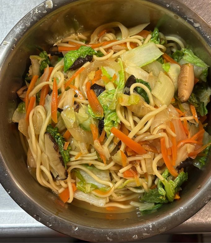 炒麵 的食譜成品照片