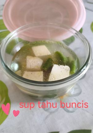 Foto resep Sup Tahu Buncis