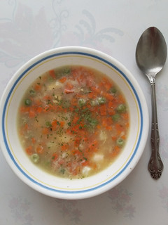 Una foto de Sopita Colorida