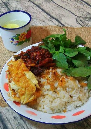 Foto resep Nasi Liwet Ricecooker